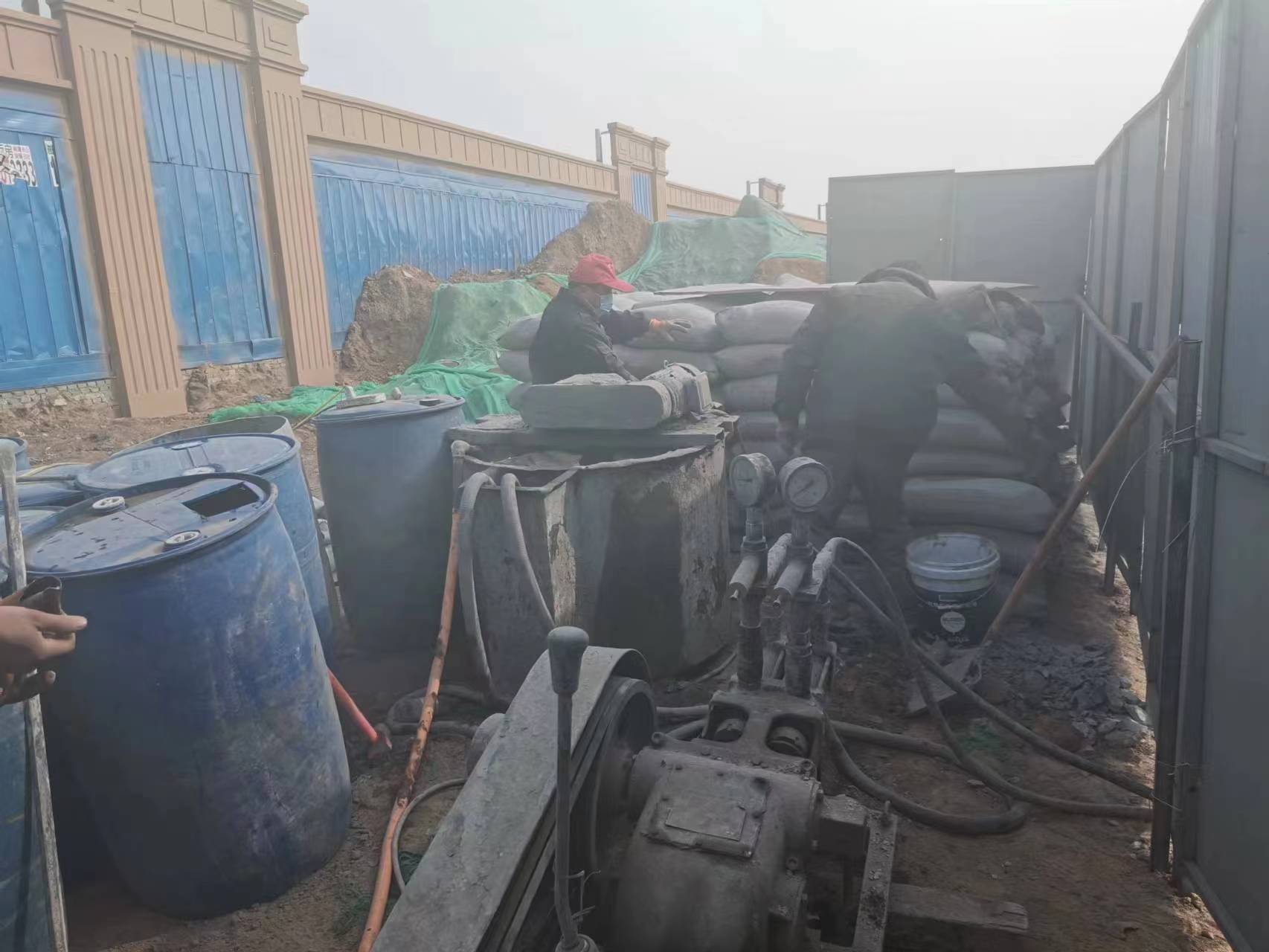 浚县地基沉降注浆加固